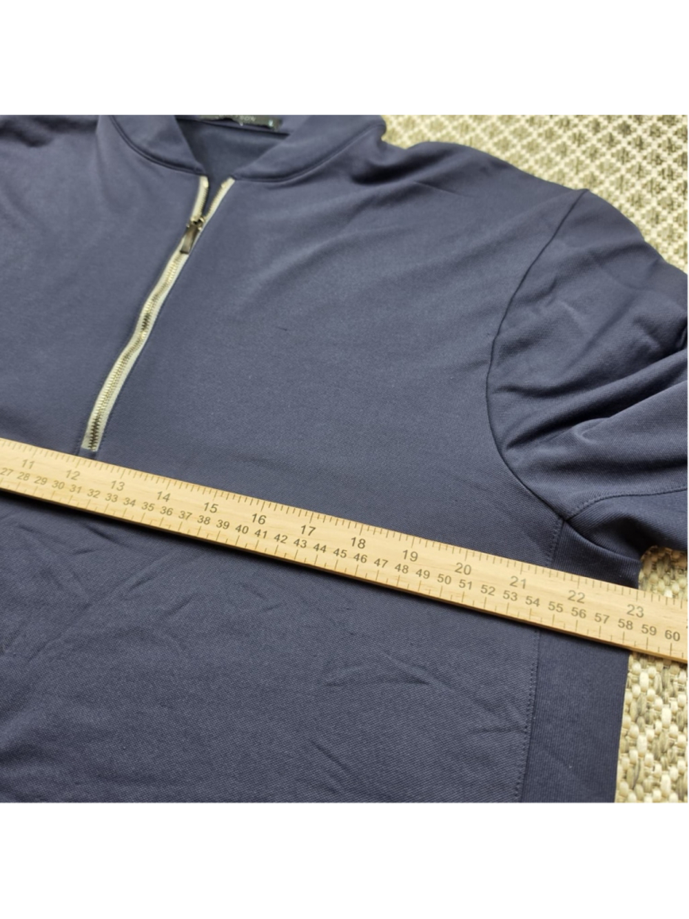 Greyson Metedeconk National Golf Club 1/4 Zip Pullover Mens Large Navy - Picture 7 of 9
